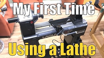 My First Time Using a Wood turning Lathe