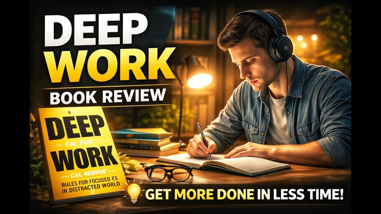 Deep Work Summary (Cal Newport) | Book Summary in 6 Minutes