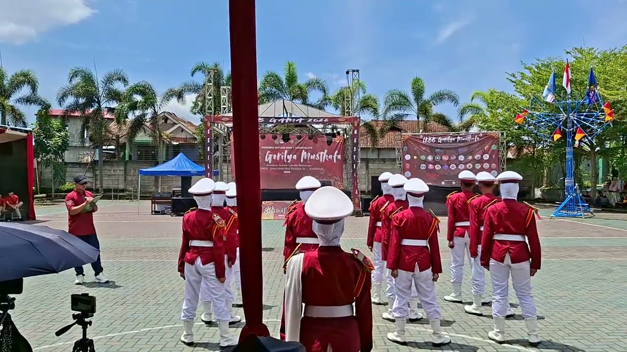 PASKIBRA SMP Negeri 3 Cipatujah_GERILYA MUSTHAFA_MAN 1 Tasikmalaya_Se-Pulau Jawa #cipti