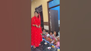 Sanjana Yaduvanshi | Kanya bhojan #sanjanayaduvanshi #youtubeshorts #trending #shorts