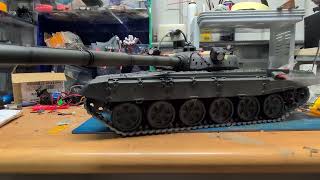 1/16 T-90 RC Tank Upgrade | Clark TK50 改裝完成實測