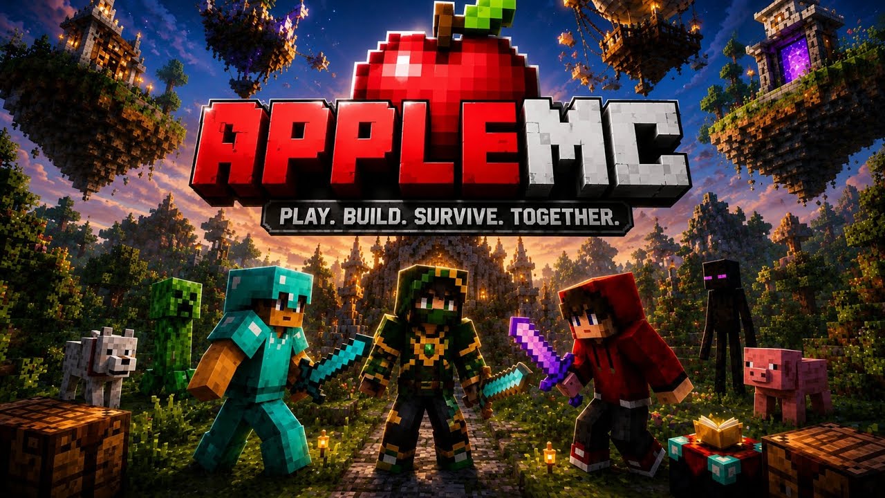 I PLAYED APPLEMC SERVER IN MINECRAFT |🥵🥵 - YouTube