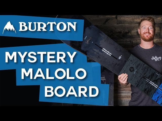 2018 Burton Mystery Malolo Snowboard - Review - TheHouse.com - YouTube