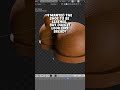 Modeling a Rubber Hose Shoe in Nomad Sculpt and Blender #animation #3danimation
