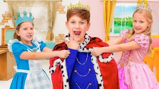 Thumbnail image for Princesa rica vs princesa pobre – La batalla por el príncipe | Video de comedia para niño