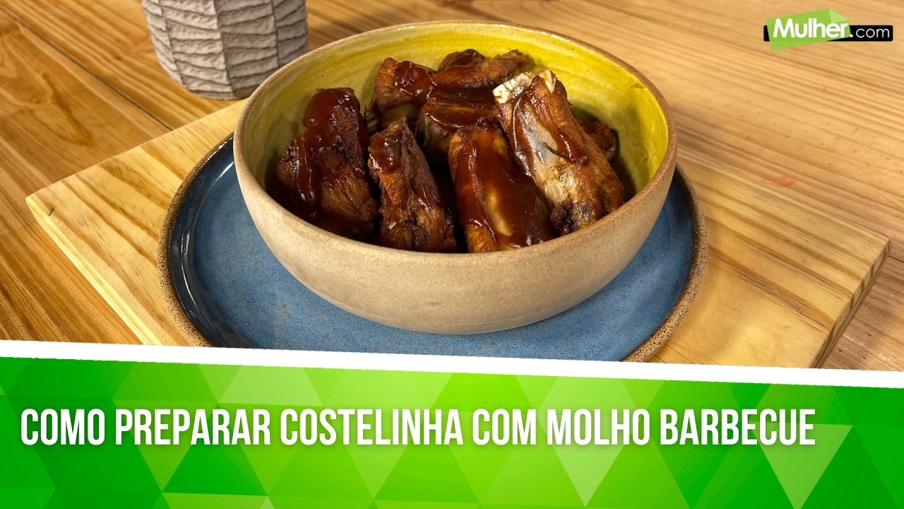 Como preparar Costelinha com Molho Barbecue