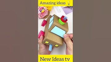 how to make cardboard car | New Balloon powered car making | how to make toy | #diy  #shots #car