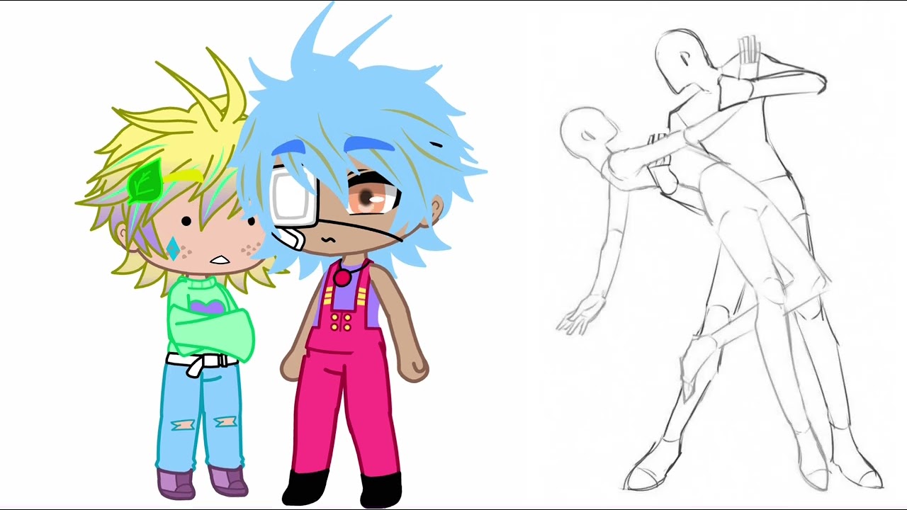 Rasputin meme Gacha club and ibis paint x (Jax’s past)