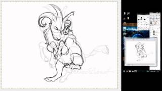Video Sketch Dump Goats | Darkmane The Werewolf