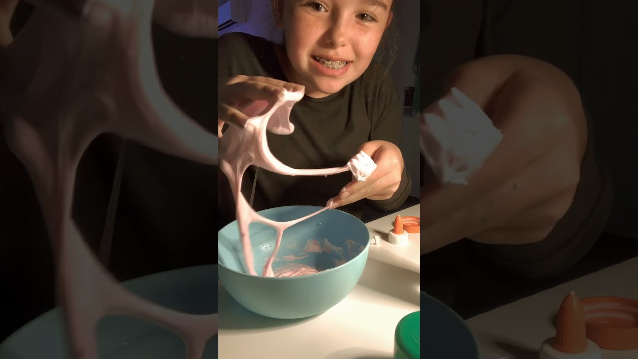 MAKING A SLIME IN UNDER 60 SECONDS!! (Pt.1)