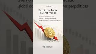 El precio de Bitcoin se mantuvo alrededor de los USD 76.800