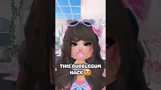 THIS BUBBLEGUM HACK IN DTI #roblox #dti #dresstoimpress #shorts