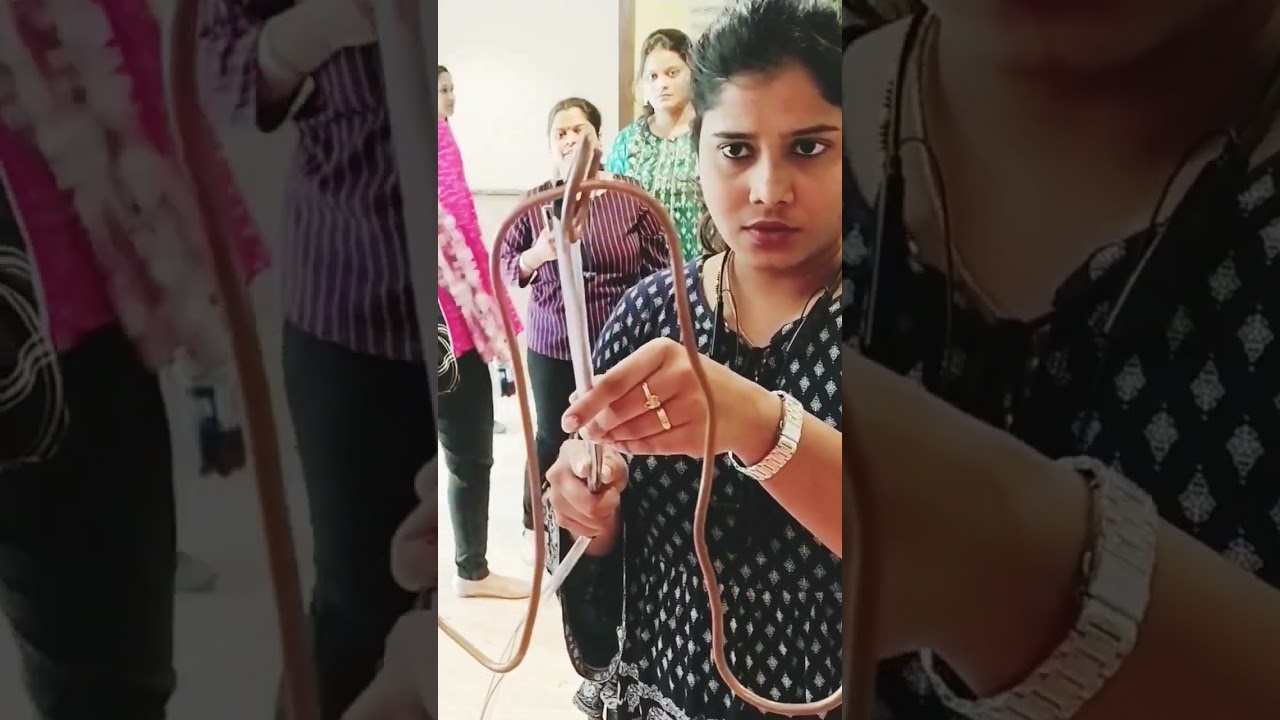 Playing Buzz Wire Games Country Fete Games Metal Wire Game 