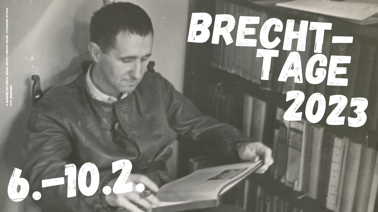 Gedichte Gegen Den Krieg Brecht Brecht-Tage 2023: Montieren gegen den Krieg - YouTube