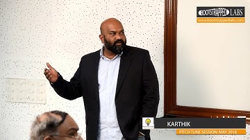 Growth Hacking: Karthik Ramanujam at PitchTune June 2018 by Bootstrapped Labs & NSRCEL