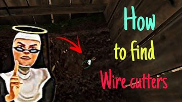 How to find wire cutters and use it in Evil Nun 2