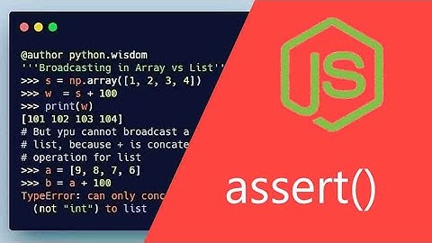 Assert MJS Modules : : node js
