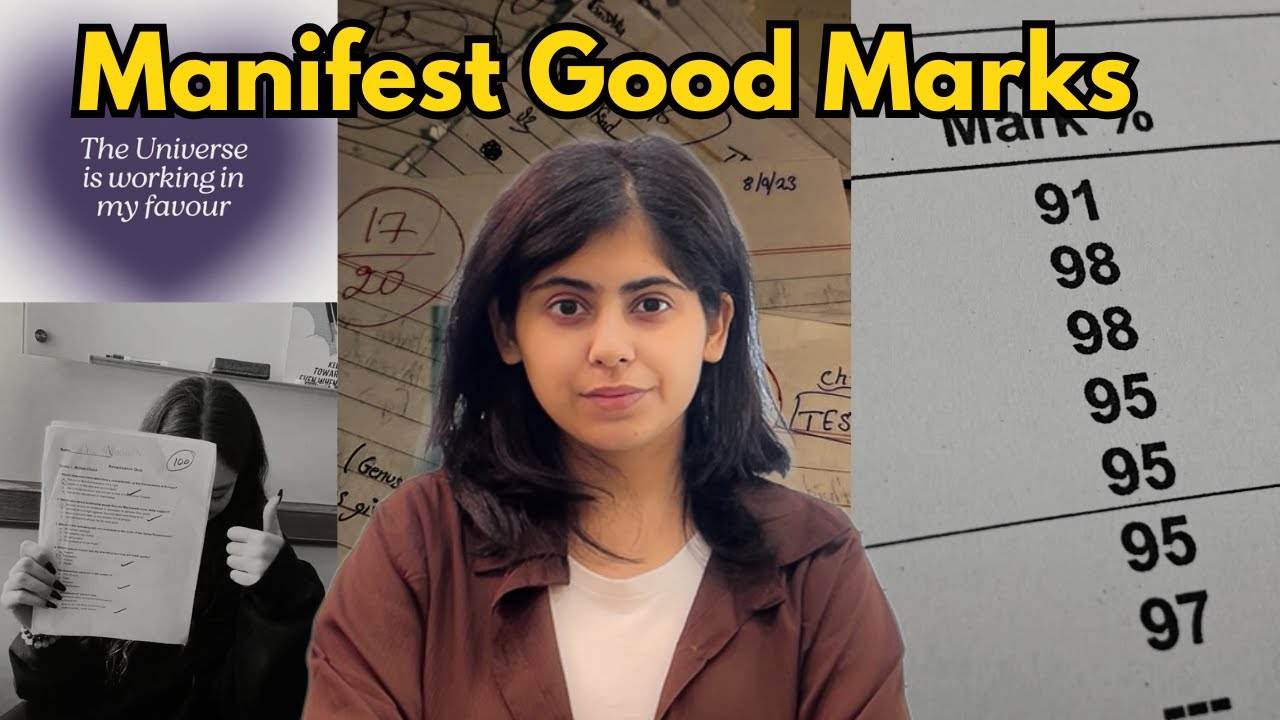 How to Manifest Good Marks in Exams – Even If You Messed Up! 🎯