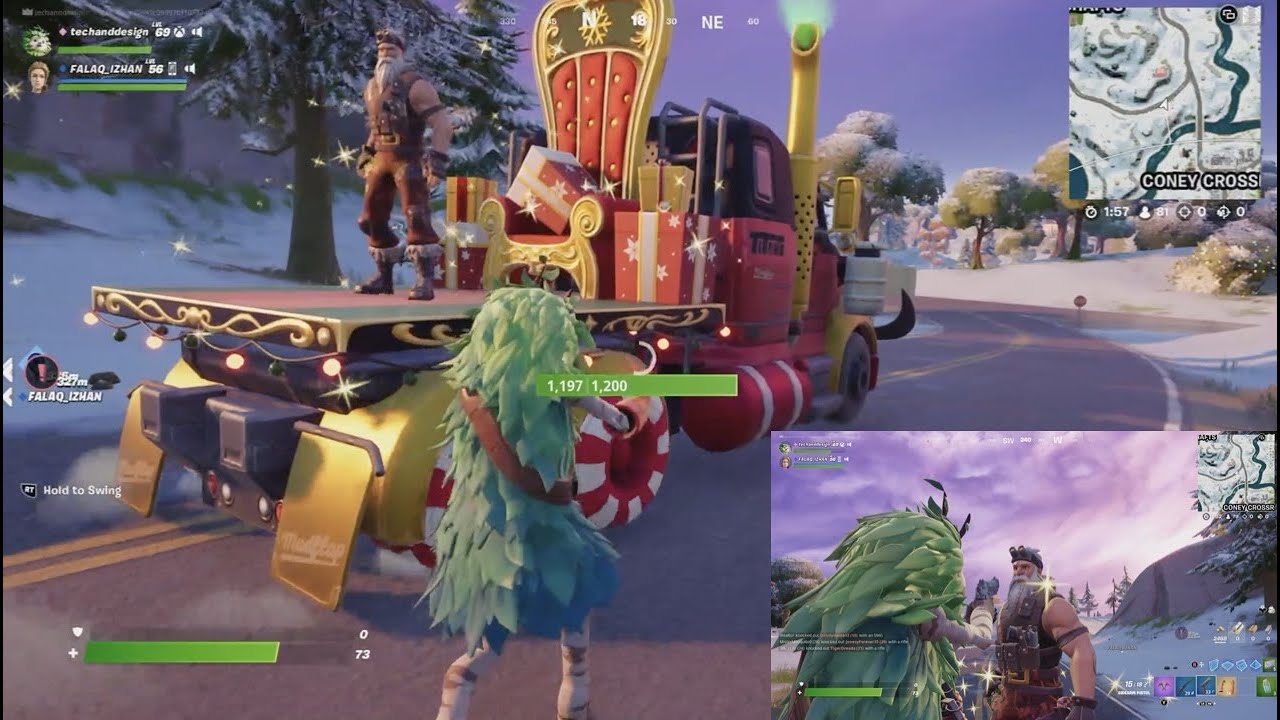 Hunting for Santa Claus in Fortnite Battle Royale YouTube