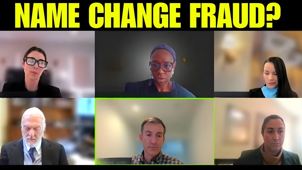 Judge HALTS Ruling After Explosive Name Change Fraud Claims 😳