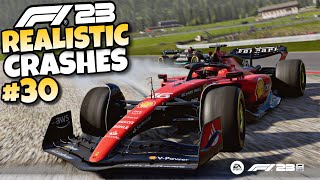 F1 23 REALISTIC CRASHES #30