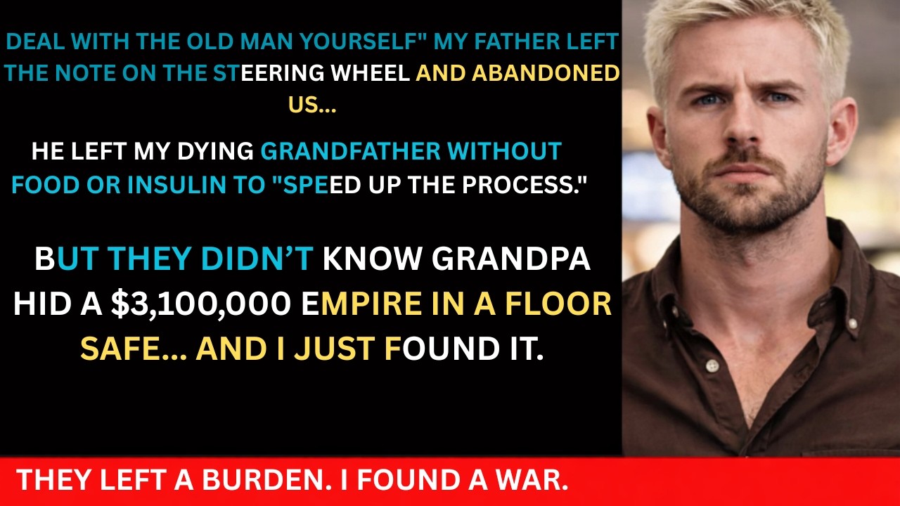 My Father Abandoned My Dying Grandfather—He Didn't Realize I Just Found His $3.1M Secret Empire.