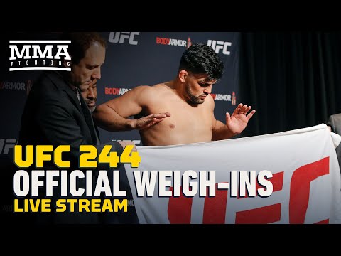 UFC 244 Official Weigh-In Live Stream  - MMA Fighting