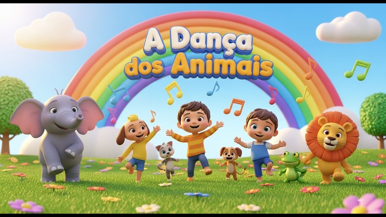 A Dança dos Animais – Música Infantil Divertida e Educativa Cante ...