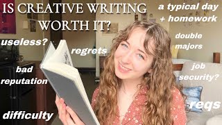 SHOULD YOU STUDY CREATIVE WRITING? || an honest chat about the pros & cons of the major