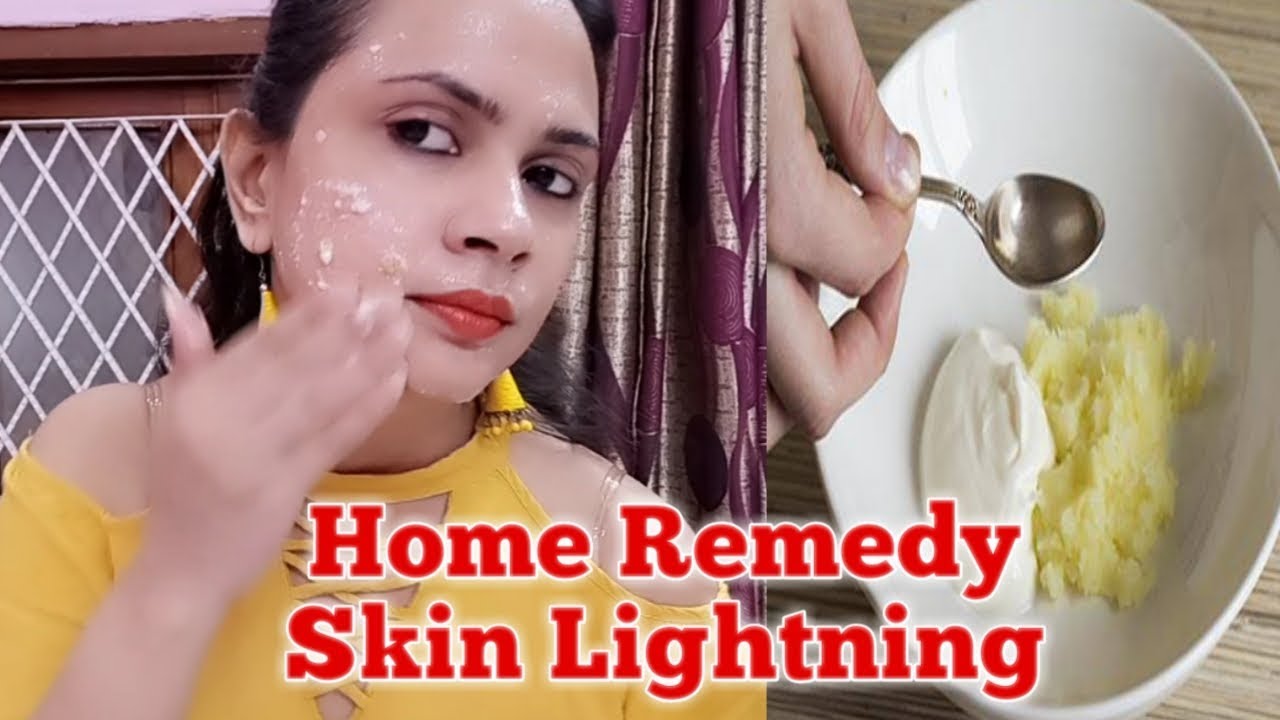 Potato for skin whitening & lightning home remedy get clear skin with