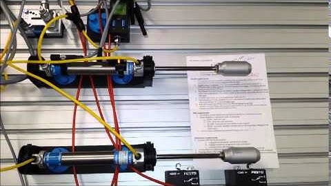 plc+hmi project video