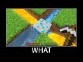 Minecraft wait what meme part 261 realistic minecraft water vs lava