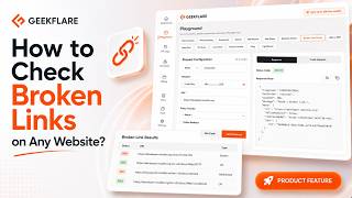 How to Find Broken Links on Any Website | Geekflare Broken Link Checker API