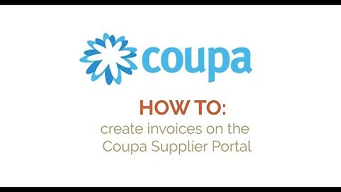 How to flip an invoice in the Coupa Supplier Portal