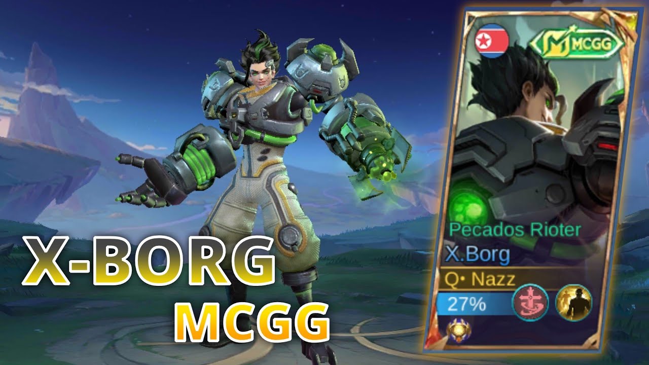 REVIEW SKIN X-BORG MCGG | MAGIC CESS GOGO MOBILE LEGENDS