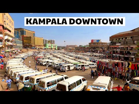 How Kampala Downtown Looks Like Without Street Vendors