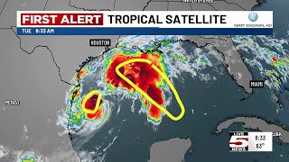 VIDEO: FIRST ALERT: Tropical Storm Francine expected to hit Louisiana coast as hurricane