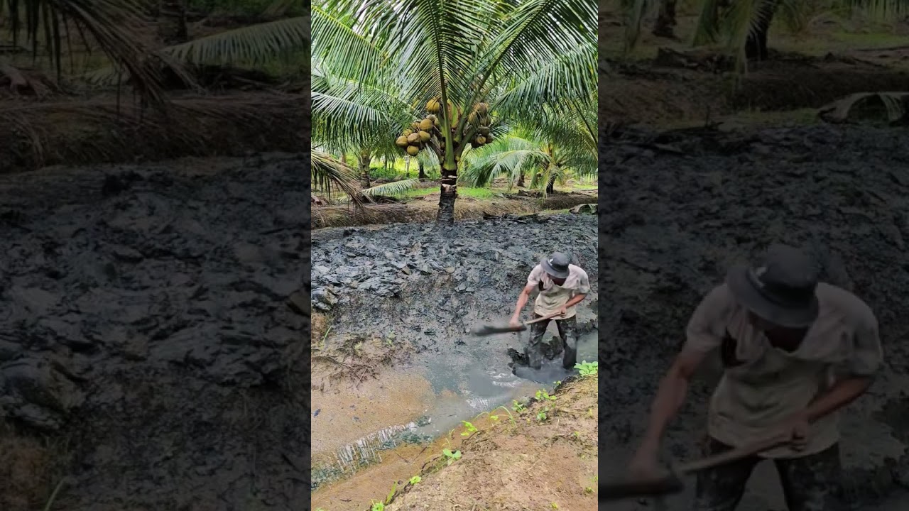 Create water channels manually 