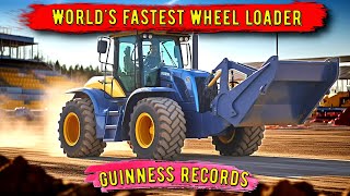 World's fastest wheel loader Volvo L60G  Guinness World Records