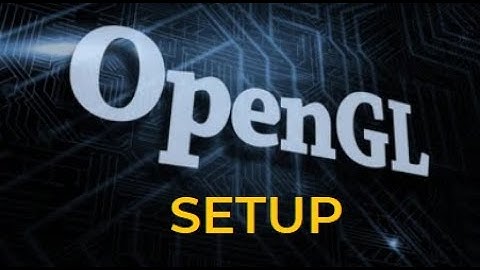 How to install OpenGL on Dev C++