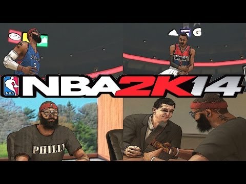NBA 2K14 PS4 My Career - Malik's Debut Plus Posterizering Kids & My 300th Video!