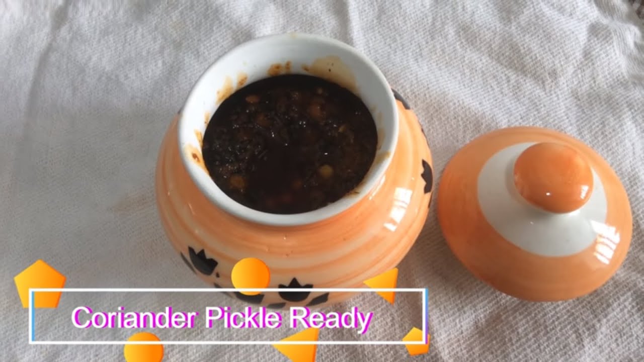 Coriander Chutney Andhra Style Video Witty Cooking YouTube