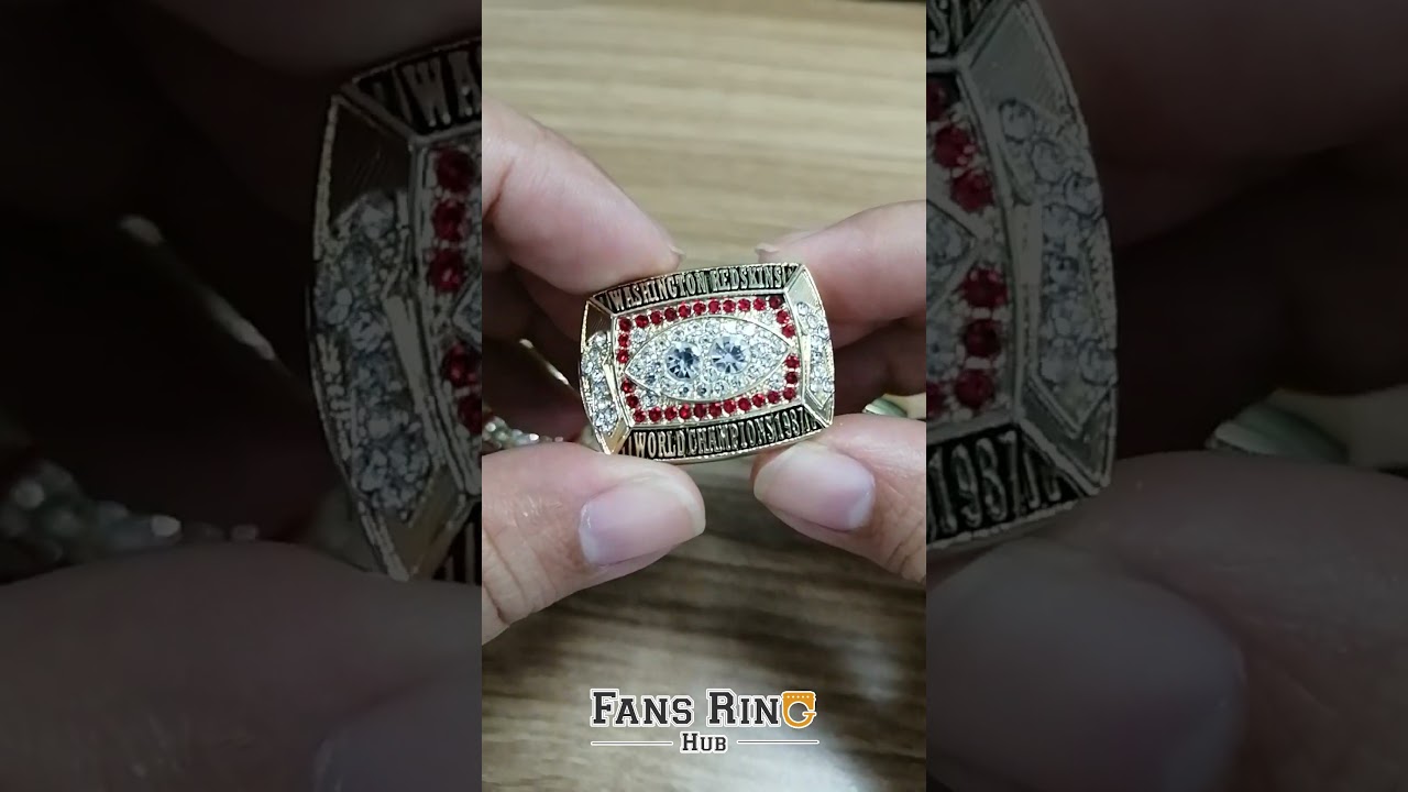 🏈💪🏆💍✨ Washington Commanders 1982, 1987 & 1991 Super Bowl NFL Championship Ring Set For Sale! 💍🏆