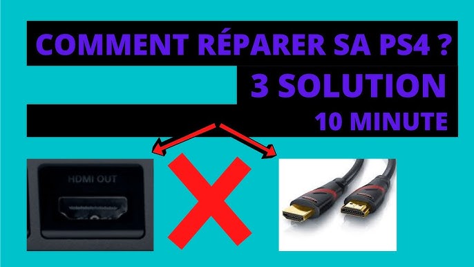 Remplacement du port HDMI sur votre console SONY PS4