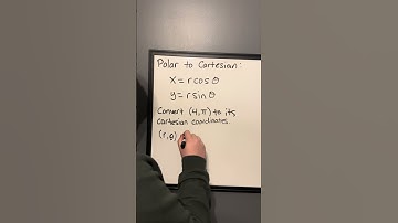 How To Convert From Polar To Cartesian Coordinates