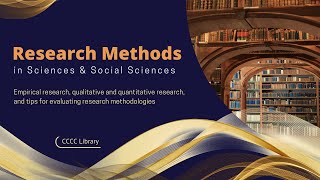 Research Methods in Sciences and Social Sciences