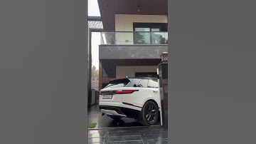 Gorgeous Front elevation with range rover velar❤️#interiordesign