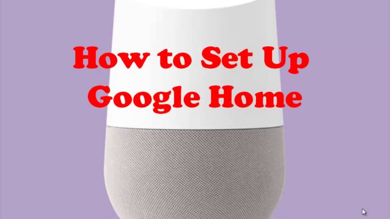 google home installation