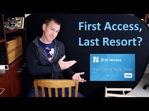 First Access Visa Credit Card Review