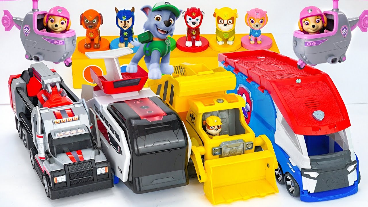 Unboxing Exclusive Paw Patrol Toy Collection | PAW Patrol Whale Patroller Vehicle | Transport trucks